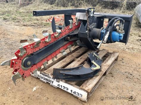 suihe 900 200 skid steer trencher|used skid steer trenchers.